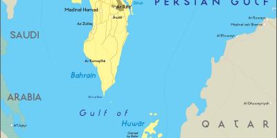 Карта Бахрейну в автономному режимі
