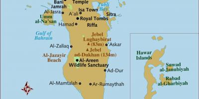 Аль-Бахрейн карті