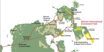 Карта Бахрейну 2030