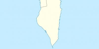 Карта Бахрейну векторна карта 