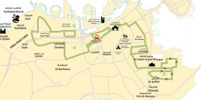 Карта міста Бахрейну